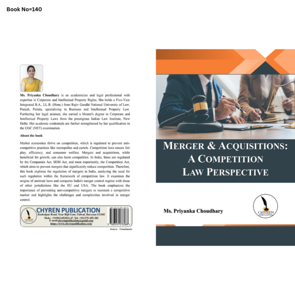 MERGER & ACQUISITIONS: A COMPETITION LAW PERSPECTIVE