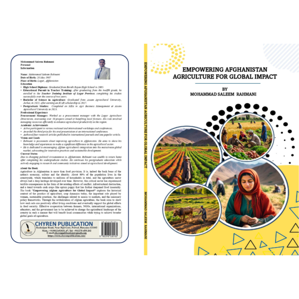 Empowering Afghanistan Agriculture  for Global Impact