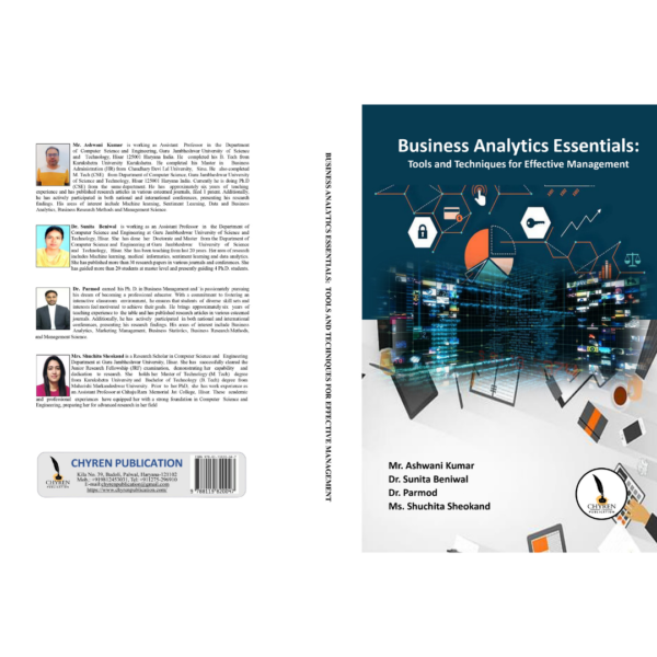Business Analytics Essentials: Tools and Techniques for Effective Management