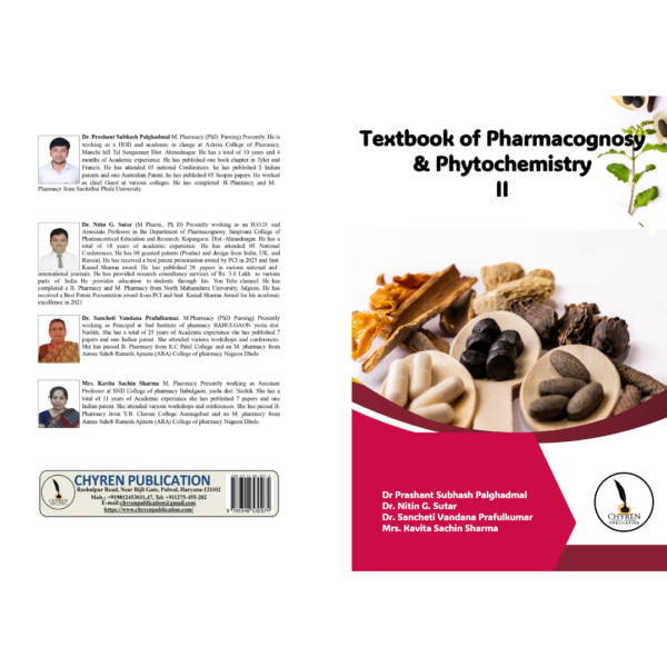 TEXTBOOK OF PHARMACOGNOSY & PHYTOCHEMISTRY-II