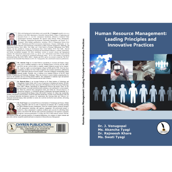 Human Resource Management: Leading Principles and Innovative Practices