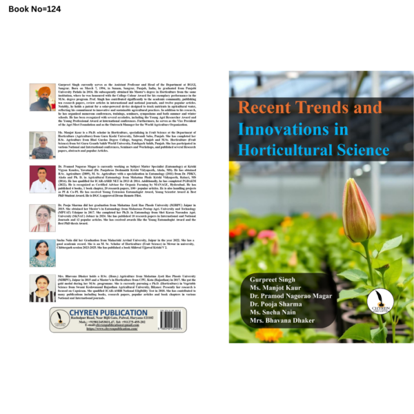 Recent Trends and Innovations in Horticultural Science