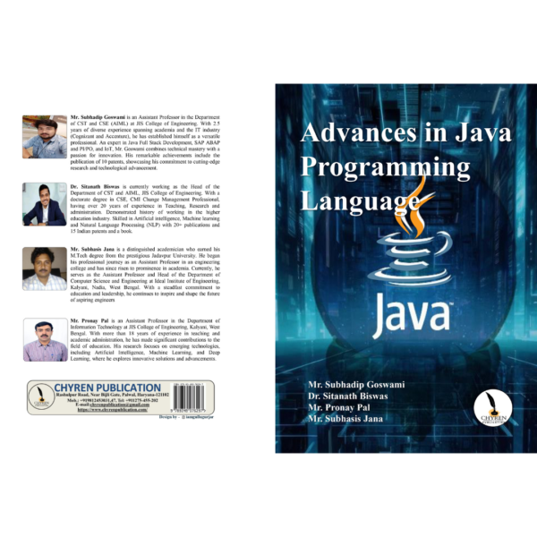 Advances in Java Programming  Language