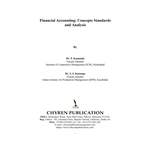 Financial Accounting: Concepts Standards and Analysis - Image 3