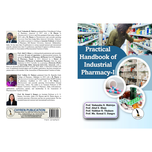 Practical Handbook of Industrial Pharmacy-I