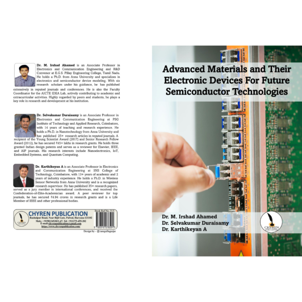 Advanced Materials and Their Electronic Devices for Future Semiconductor Technologies - B5 Size