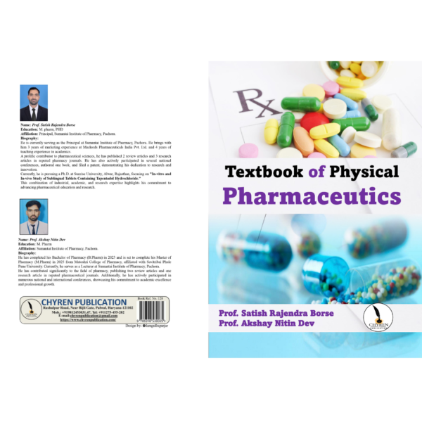 Textbook of Physical Pharmaceutics-I - B5 Size