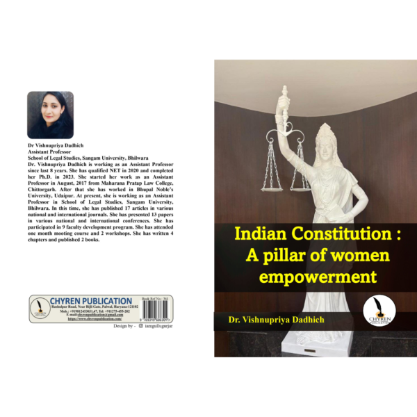 Indian Constitution : A Pillar of Women Empowerment