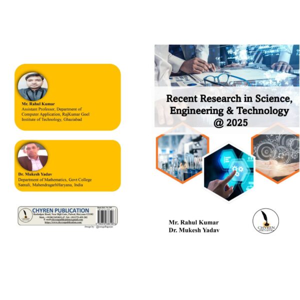 Recent Research in Science,  Engineering & Technology 2025