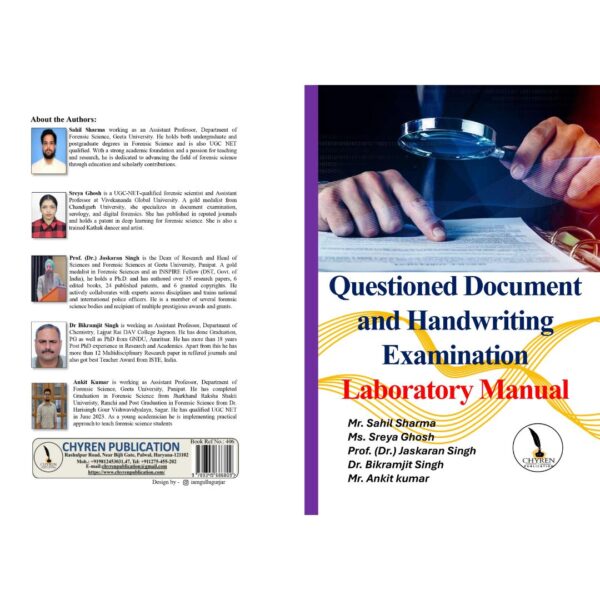 Questioned Document and Handwriting Examination Laboratory Manual - A5 Size