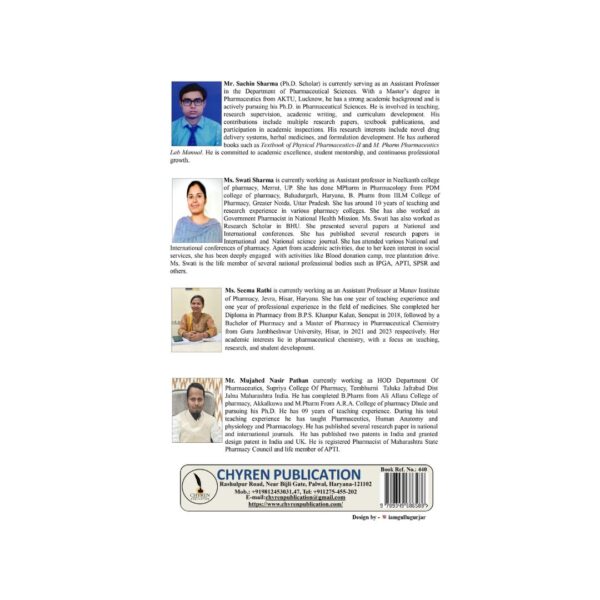 M. Pharm Pharmaceutics Lab Manual Second Semester - A4 Size - Image 3